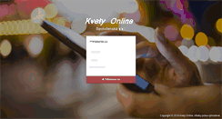 Desktop Screenshot of kvetyonline.com